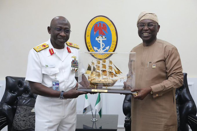 NIGERIA MARITIME SECURITY. NIMASA DG visits CNS …Mulls Expansion of Deep Blue Project