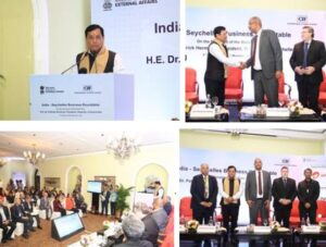 India, Seychelles Explore Maritime, Blue Economy Cooperation at Business Roundtable in Mumbai