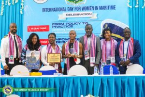 Hon. Sekou A.M. Dukuly has received another regional maritime award from WIMOWCA as Liberia continues expanding and modernizing its port infrastructure sector.