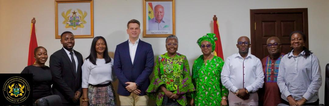 Ghana is strengthening aquaculture collaboration to improve fish farming productivity, sustainability, and innovation as part of its national blue economy strategy.
