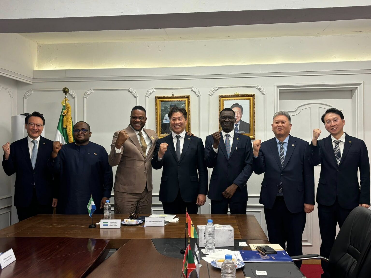 SIERRA LEONE AND GHANA LEAD HIGH-LEVEL MARITIME PARTNERSHIP DIALOGUE WITH KOREA MARITIME AND OCEAN UNIVERSITY
